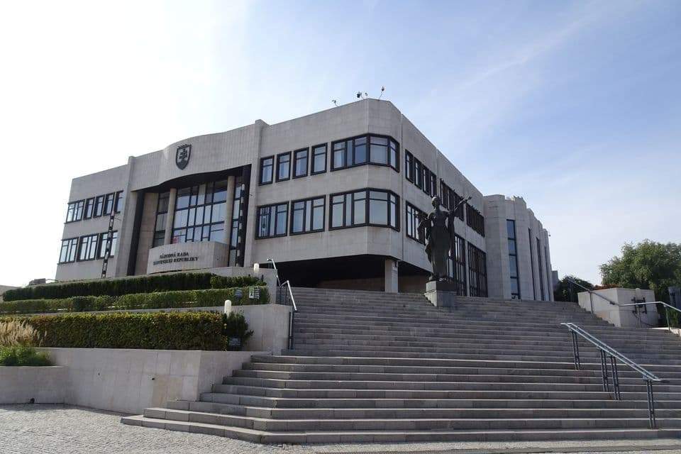 Budova Národnej rady Slovenskej republiky v Bratislave